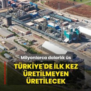 T�rkiye'de ilk kez �retilmeyen �retilecek! B�lgeye milyonlarca dolarl�k �s kuruluyor