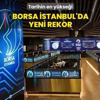 Borsa �stanbul'da yeni rekor! Tarihin en y�kse�i