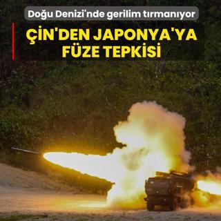 Do�u Denizi'nde gerilim t�rman�yor... �in'den Japonya'ya f�ze tepkisi