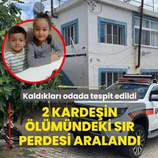 Kald�klar� odada tespit edildi! 2 karde�in �l�m�ndeki s�r perdesi araland�