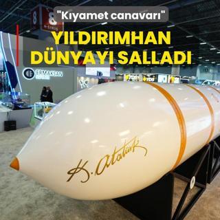 YILDIRIMHAN'a hayran kald�lar: D�nyay� �a��rtan k�yamet canavar�