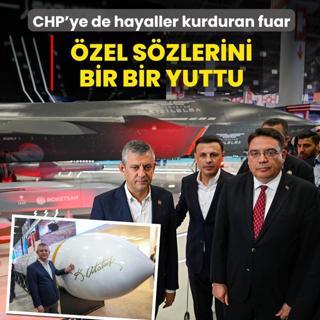 CHP'ye de hayaller kurduran fuar! �zg�r �zel s�zlerini bir bir yuttu