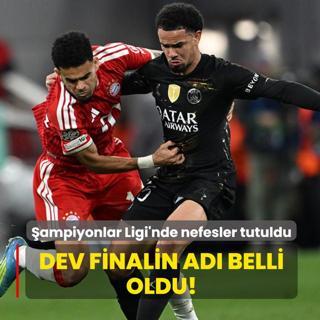 Dev finalin ad� belli oldu! �ampiyonlar Ligi'nde nefesler tutuldu