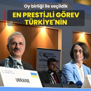 En prestijli g�rev T�rkiye'nin! Oy birli�i ile se�ildik