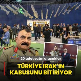 T�rkiye Irak'�n kabusunu bitiriyor! 20 adet sat�n alacaklar