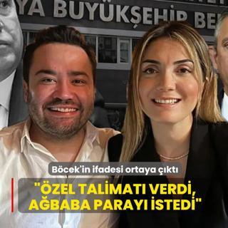 G�khan B�cek'in ifadesi ortaya ��kt�... �Talimat� �zel verdi, Paray� A�baba istedi�