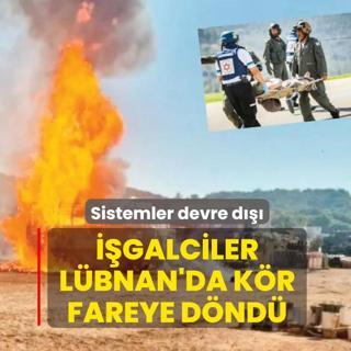 ��galciler L�bnan'da k�r fareye d�nd�! Sistemler devre d���