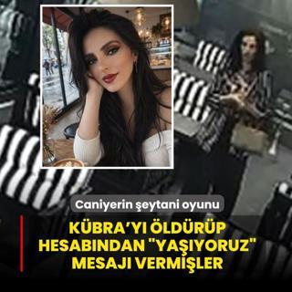 Canilerin �eytani oyunu: K�bra'y� �ld�r�p hesab�ndan �ya��yoruz� mesaj� vermi�ler