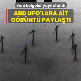 Yeni belgeler yay�mland�! ABD, UFO'lara ait g�r�nt� payla�t�
