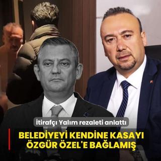 �tiraf�� Yal�m rezaleti anlatt�... Belediyeyi kendine, kasay� �zg�r �zel'e ba�lam��