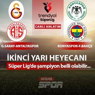 CANLI: Galatasaray - Antalyaspor | Konyaspor - Fenerbah�e