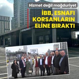 Hizmet de�il ma�duriyet! �BB, esnaf� korsanlar�n eline b�rakt�!