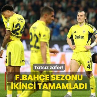 Tats�z zafer! Fenerbah�e sezonu ikinci tamamlad�
