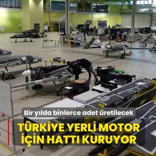 T�rkiye yerli motor i�in hatt� kuruyor! Bir y�lda binlerce adet �retilecek