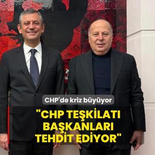 �CHP te�kilat� ba�kanlar� tehdit ediyor�