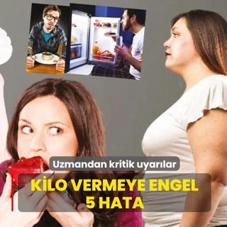 Kilo vermeye engel 5 hata! Uzmandan kritik uyar�lar