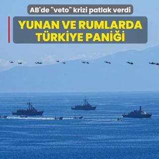 AB'de �veto� krizi patlak verdi! Yunan ve Rumlarda T�rkiye pani�i