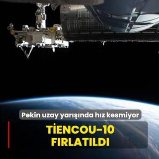 Pekin uzay yar���nda h�z kesmiyor! Tiencou-10 f�rlat�ld�
