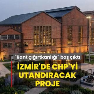 �Rant ����rtkanl���� bo� ��kt�! �zmir'de CHP'yi utand�racak proje