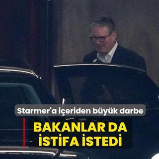 Starmer'a i�eriden b�y�k darbe! Bakanlar da istifa istedi