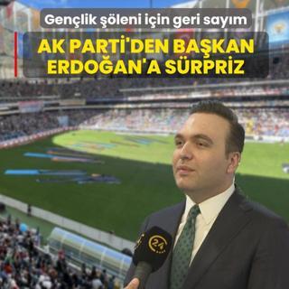 Gen�lik ��leni i�in geri say�m! AK Parti'den Ba�kan Erdo�an'a s�rpriz