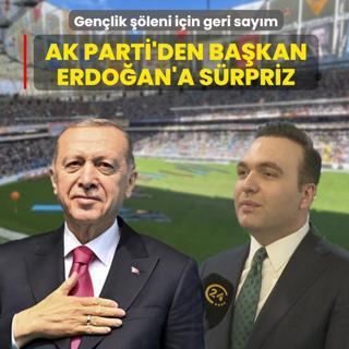 Gen�lik ��leni i�in geri say�m! AK Parti'den Ba�kan Erdo�an'a s�rpriz
