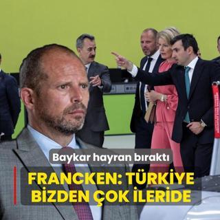 Baykar hayran b�rakt�! Bakan Francken: T�rkiye bizden �ok ileride