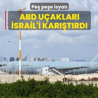 Pe� pe�e isyan! ABD u�aklar� �srail'i kar��t�rd�