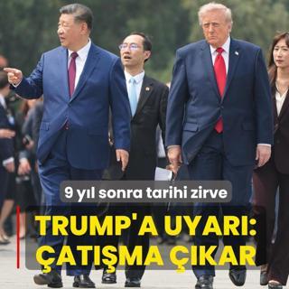 9 y�l sonra tarihi ABD-�in zirvesi! Trump'a Tayvan uyar�s�: �at��ma ��kar