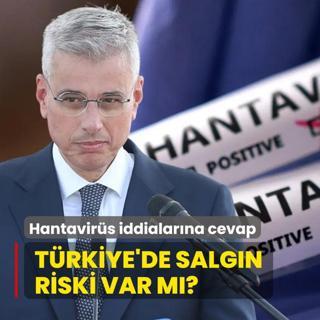 Hantavir�s iddialar�na net cevap... Bakan Memi�o�lu: T�rkiye'de salg�n riski yok