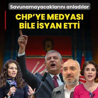 Savunamayacaklar�n� anlad�lar! CHP'ye medyas� bile isyan etti