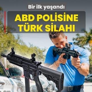 ABD polisine T�rk silah�! Bir ilk ya�and�
