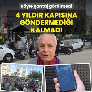 B�yle �antaj g�r�lmedi! 4 y�ld�r kap�s�na g�ndermedi�i kalmad�