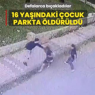 B�y�k�ekmece'de deh�et... 16 ya��ndaki �ocuk defalarca b��aklanarak �ld�r�ld�