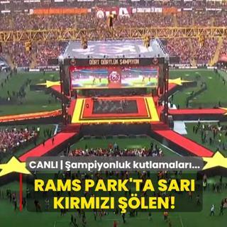 Sar� k�rm�z� ��len! CANLI | RAMS Park'ta �ampiyonluk kutlamalar�...
