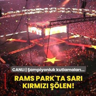 Rams Park'ta sar� k�rm�z� ��len! CANLI | �ampiyonluk kutlamalar�...