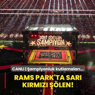 Rams Park'ta sar� k�rm�z� ��len! CANLI | �ampiyonluk kutlamalar�...