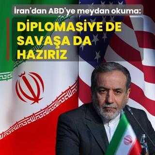 �ran D��i�leri Bakan� Erak�i: Diplomasiye de yeniden sava�a d�nmeye de haz�r�z