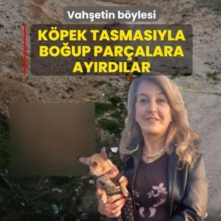 Vah�etin b�ylesi! K�pek tasmas�yla bo�up par�alara ay�rd�lar