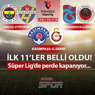 CANLI: Fenerbah�e-Ey�pspor | Kas�mpa�a-Galatasaray | Trabzonspor-Gen�lerbirli�i