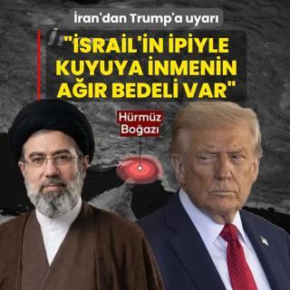 Hamaney'in Ba�dan��man�'ndan Trump'a uyar�! ��srail'in ipiyle kuyuya inmenin a��r bedeli var�
