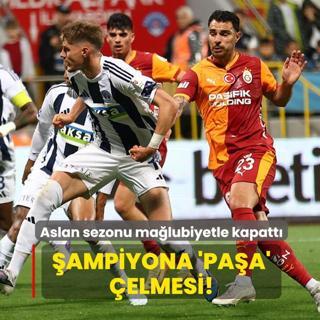 �ampiyona 'Pa�a' �elmesi! Aslan sezonu ma�lubiyetle kapatt�