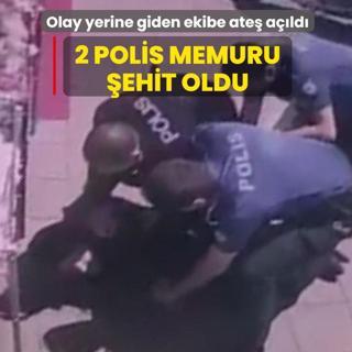 Olay yerine giden ekibe ate� a��ld�: 2 polis memuru �ehit oldu