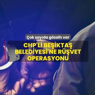 Be�ikta� Belediyesi'ne r��vet operasyonu: 5 ��pheli g�zalt�na al�nd�
