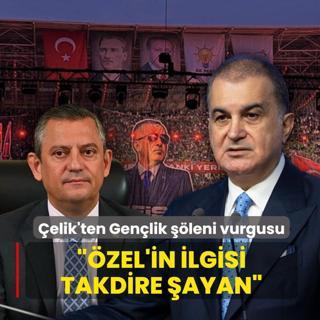 AK Parti S�zc�s� �elik'ten Gen�lik ��leni vurgusu... ��zel'in ilgisi takdire �ayan�