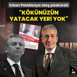 �nl� oyuncu CHP'ye ate� p�sk�rd�: K�k�n�z�n yatacak yeri yok