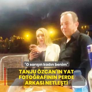 O sar���n kad�n benim