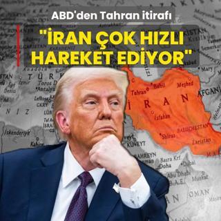 ABD'den sava� itiraf�! �ran beklenenden �ok h�zl� hareket ediyor