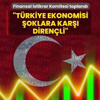 Finansal �stikrar Komitesi topland�: T�rkiye ekonomisi �oklara kar�� diren�li