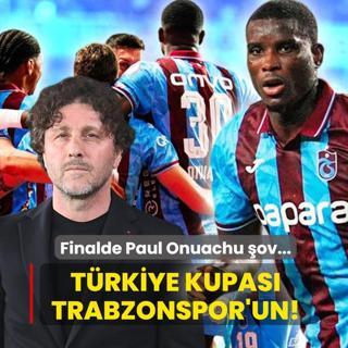Kupa Trabzonspor'un! Finalde Onuachu �ov...